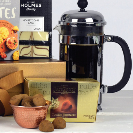 Luxurious Gift Box Luxury Hamper with Prosecco Luxurious Gift Box Luxury Hamper with Prosecco