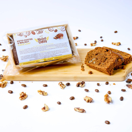 Coffee & Walnut Loaf Keto Cake