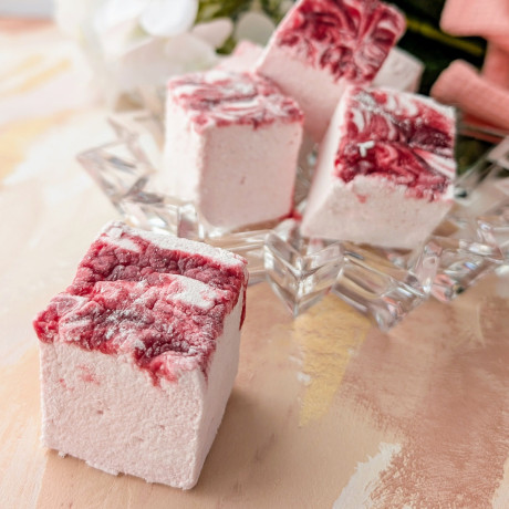 Gourmet Strawberry Marshmallows, Halal Marshmallows