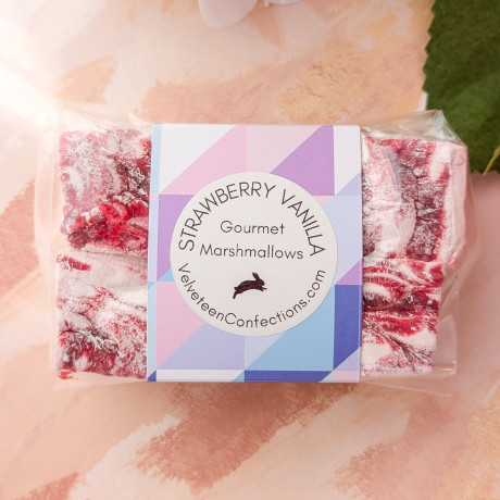 Gourmet Strawberry Marshmallows, Halal Marshmallows