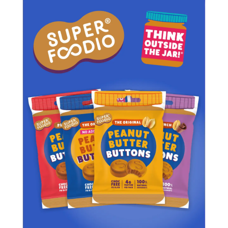 Peanut Butter Buttons - Original (20g x 15 Packs)