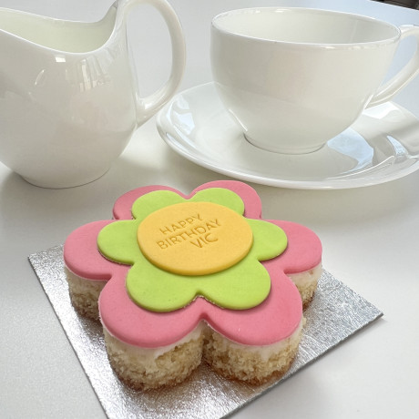 Personalised Flower Letterbox Cake