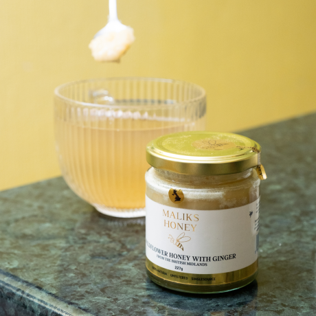 Ginger honey with Tea