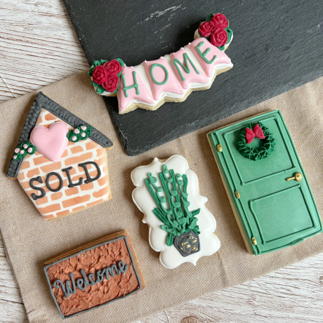 New Home Biscuit Gift Box