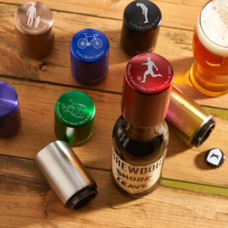 Personalised Push Down Bottle Opener