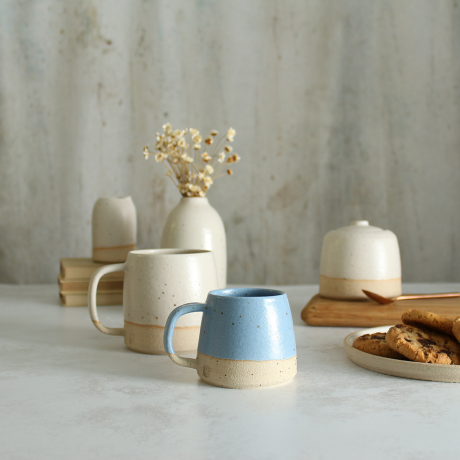 Ceramic Espresso Mug in Pastel Colours