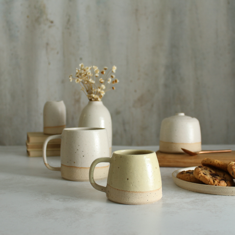 Ceramic Espresso Mug in Pastel Colours