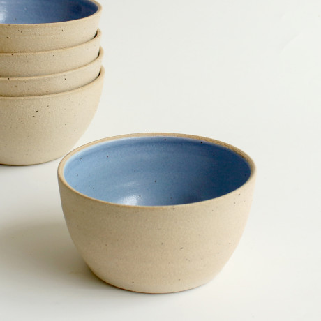 Ceramic Cereal Soup Bowl in Pastel Colours