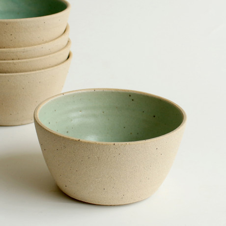 Ceramic Cereal Soup Bowl in Pastel Colours
