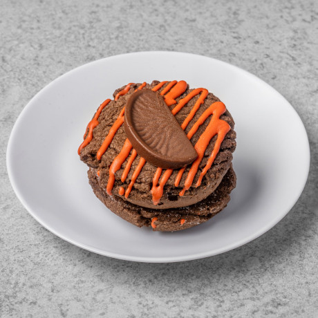 Chocolate Orange Cookie Sandwich