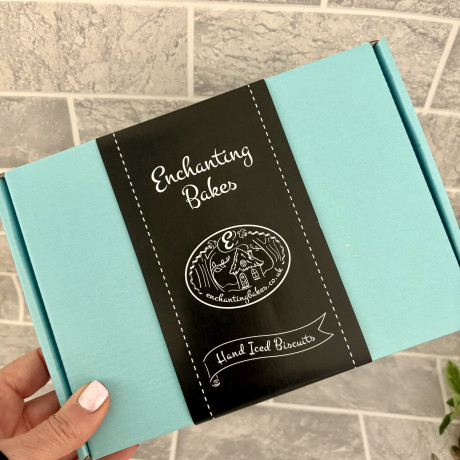 colourful biscuit gift