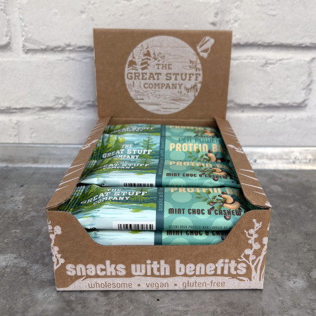 Great Stuff Company Pea Power Protein Bar Mint
