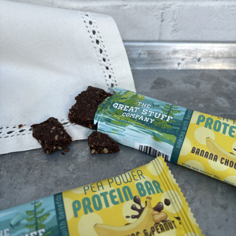 Great Stuff Company, Pea Power Protein Bar banana