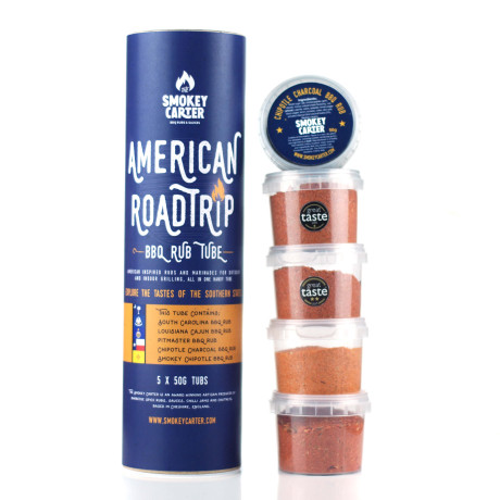 American Roadtrip BBQ Rub Tube