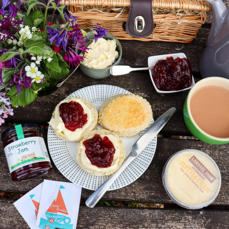 Devon Cream Tea for Two Devon Hampers