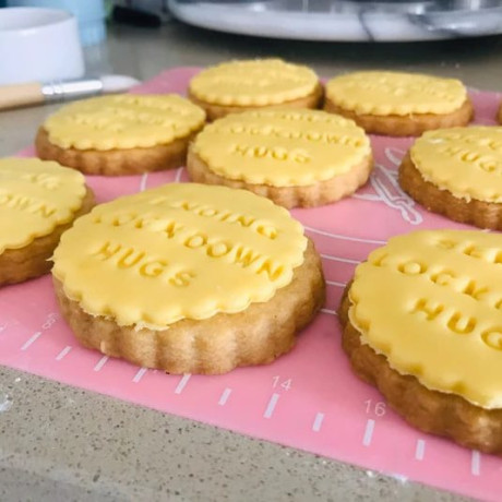 Personalised Custom Message Shortbread Cookie Biscuits Gift Box - 6 or ...