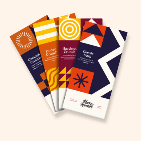 The Inclusion Milk and Dark Chocolate Bar Bundle of 4