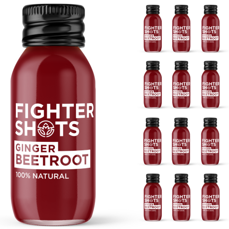 Ginger + Beetroot Shots 12x60ml