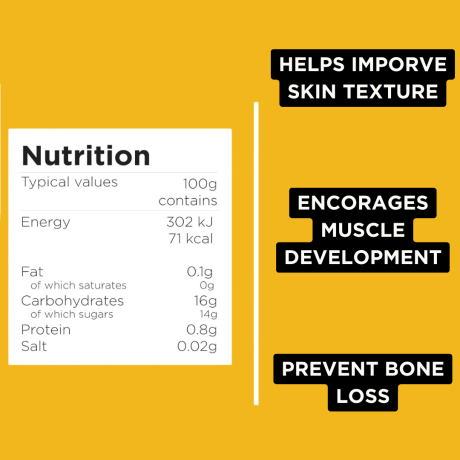 Organic Ginger + Marine Collagen 3,000mg - 100% Natural - Collagen Drink - 12 x 60ml