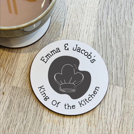 Personalised Chef Dad Coaster