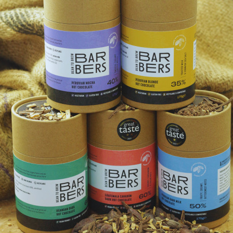 Barbers Bean to Brew Hot Chocolate (Set of 2)