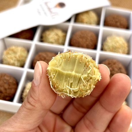 Brazil-Dubai fusion Brigadeiro box of 12