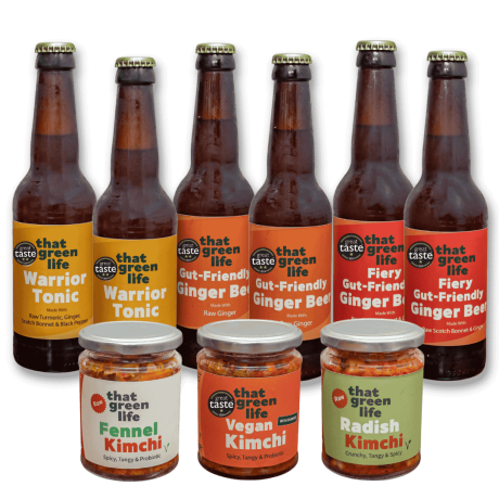 Ultimate Kimchi Lover Gift Set - Probiotic Food & Drink Bundle