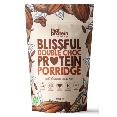 Double Chocolate Chip Protein Oats – Vegan High Protein Porridge | Low FODMAP, Chemical-Free, UK’s Best Vegan Breakfast