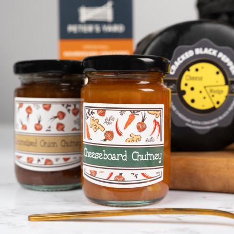 Luxury Cheese Truckle Hamper With Chocolate