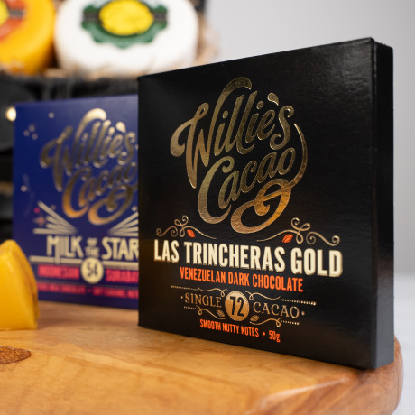 Luxury Cheese Truckle Hamper With Chocolate