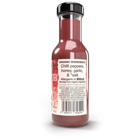 Live, Fermented, Organic, Sriracha Chilli Sauce - Gut Friendly