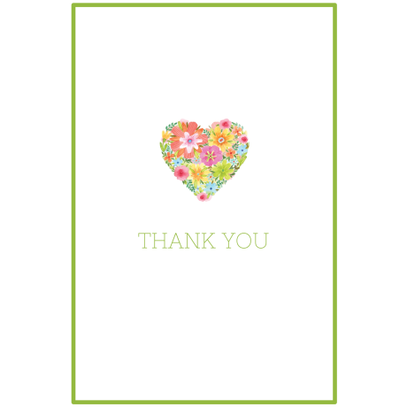 Letterbox Thank You Card Cake