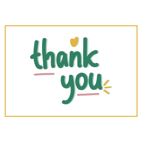 Letterbox Thank You Card Cake