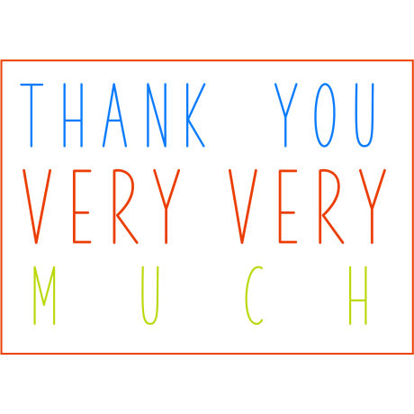 Letterbox Thank You Card Cake