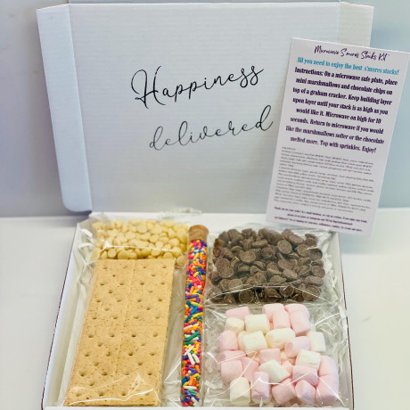 Personalised Microwave S'mores Stacks Kit - Letterbox Gift Hamper