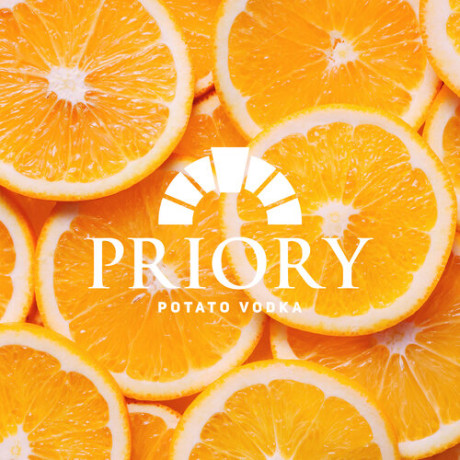 Priory Orange Vodka logo
