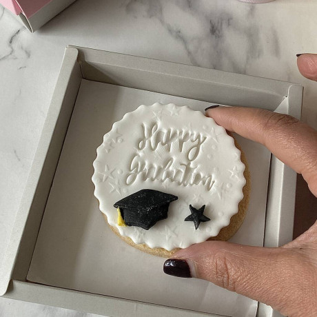 Graduation Personalised Letterbox Vanilla Cookie