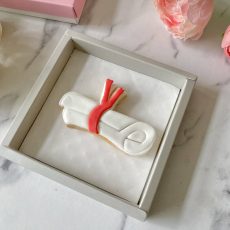 Graduation Personalised Letterbox Vanilla Cookie