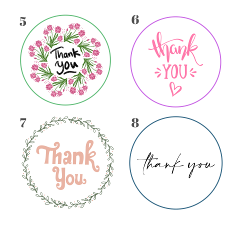 Thank You Message Biscuit Gift Box