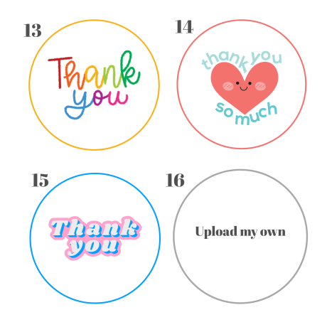 Thank You Message Biscuit Gift Box