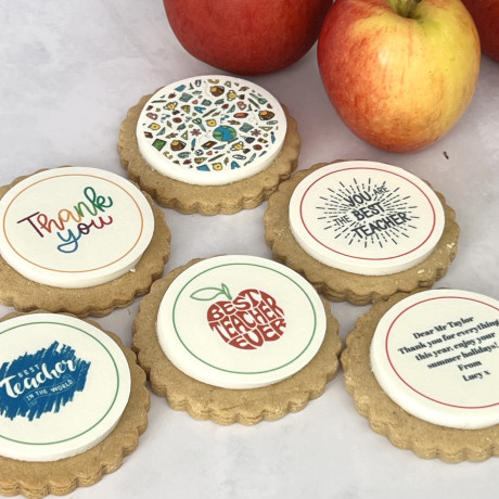 Teacher Thank You Biscuits