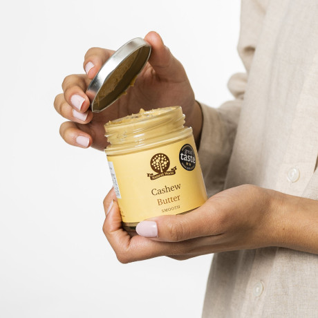 Cashew Butter Twin Pack – No Added Sugar - All Natural, Handmade Nut Butter (2 x 170g Jars)