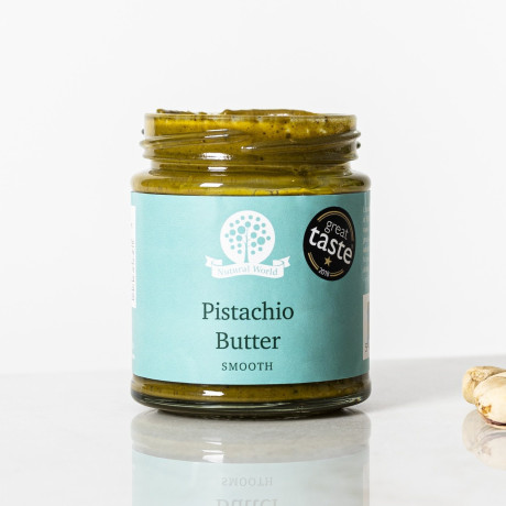 Pistachio Butter Twin Pack – No Added Sugar - All Natural, Handmade Nut Butter (2 x 170g Jars)