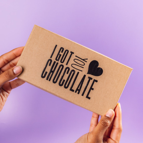 Comes packed in our ‘I Got You Chocolate’ box – no wrapping needed, just hand it over (or keep it).