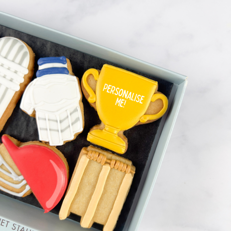 Deluxe Cricket Biscuit Box
