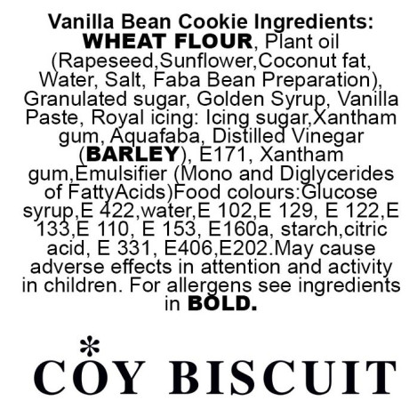 Retro Heart - Tutti Frutti - Personalised Cookie [CLONE]