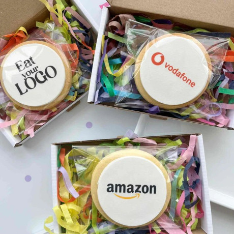 Corporate Edible Logo Biscuit (Individual Addresses)