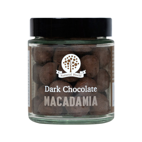 Dark Chocolate Coated Macadamia Nuts - All Natural Dark Chocolate Coated Macadamia Nuts - All Natural