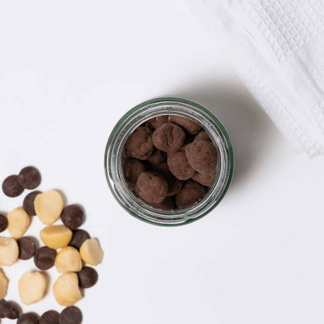 Dark Chocolate Coated Macadamia Nuts - All Natural Dark Chocolate Coated Macadamia Nuts - All Natural