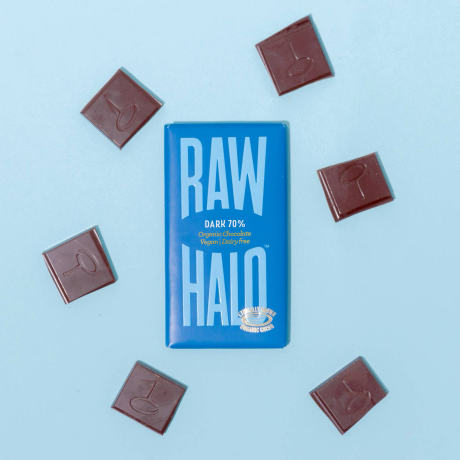 Dark 70% (6 x 35g) Organic, Vegan Chocolate Bars Dark 70% (6 x 35g) Organic, Vegan Chocolate Bars